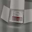 5 Pieces Large Body Powder Puff and Powder Container, Crystal Case for Dust Puff, Powder applicator with Box for Face and Body (Amber, Butterfly)