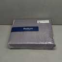 Bedsure Queen Sheet Set, Cooling Sheets for Queen Size Bed Set, Rayon Derived from Bamboo, Pure Woven, Breathable & Soft, Deep Pocket Up to 16", Hotel Luxury Silky Bedding for Hot Sleepers, Dark Grey