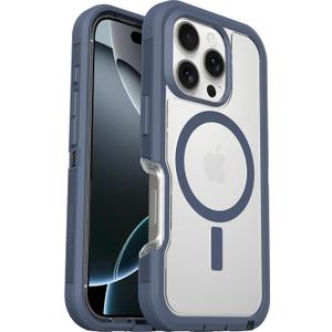 OtterBox iPhone 16 Pro Phone Case Defender Series XT  Rugged, MagSafe Compatible, Military-Grade Drop Protection, Shockproof, Raised Edges  Blue  Non-Retail Packaging