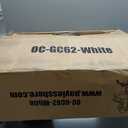 BestOffice High-Back Gaming Chair PC Office Chair Computer Racing Chair PU Desk Task Chair Ergonomic Executive Swivel Rolling Chair with Lumbar Support for Back Pain Women, Men,White