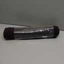 TOONOW Indoor Doormats Front Door Mat,32 "x17, Low-Profile Machine Washable Kitchen Rug, Absorbent Mud Half Round Entrance Mat for Outdoors, Entryway, Patio, Bedroom,Purple