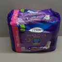 Tena Incontinence Pads for Women, Overnight, 45 Count,  5.5" Front 7.7" Back W, 16" L (Pack of 1)