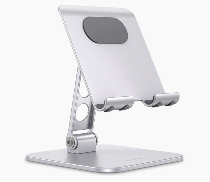 LISEN for iPad Stand for Desk,2025 Adjustable Tablet Stand Holder Metal iPad Holder Switch Mount,Desk Accessories for Women Men ipad Mount Kitchen Fits 412.9" Tablet/Monitor/Switch/iPhone/Kindle