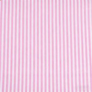 AHANDMAKER 39" x63" Stripes Cotton Fabric Sewing Stripe Pattern Fabric Twill Striped Printed Fabrics Cotton Woven Ticking for Patchwork Table Cloths Pillows Cushions DIY Sewing Supplies, Pink