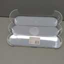 madesmart Shelf Organizer, 3 Tier Bathroom Counter Storage for Perfumes, Makeup, Lotions & Toiletries, Soft-Grip Lining & Non-Slip Base,