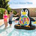 MOONTOY Fun Pool Toys, Inflatable Dart Board Floating Water Game for Kids Ages 4-8 8-12, Outdoor Backyard & Beach Games for Boys Girls Teens and Adults, Summer Party Birthday Gift
