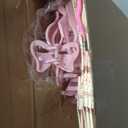 Suncalla 24 Pcs Galentine's Day Gifts Bulk Pink Bow Bags Gifts Set for Women Coquette Basket Hair Clips Mirror Bowknot Canvas Cosmetic Bag for Mothers Friend Bridal Shower Birthday