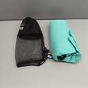 BOGI Microfiber Travel Sports Towel-Quick Dry Travel Soft Lightweight Absorbent Compact Sports Towel for Camping Gym Beach Bath Yoga Swimming Backpacking (L:60''x30''+16''x16''-Mint)