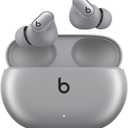 Beats Studio Buds + | True Wireless Noise Cancelling Earbuds, Enhanced Apple & Android Compatibility, Built-in Microphone, Sweat Resistant Bluetooth Headphones, Spatial Audio - Cosmic Silver