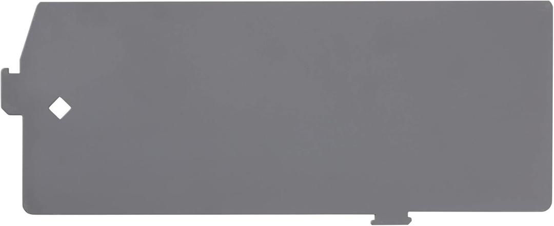Lorell Lateral File Divider Kit, 12.4" x 5", Platinum Gray (LLR60564), Fits Lorell Lateral Filing Cabinets,10 Count