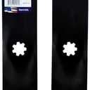 Maxpower 561811B USA MADE 2 Blade Set 3-N-1 Style | For 42" Cut John Deere Mowers Replaces GX22151 and GY20850