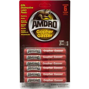 Amdro Gopher Gasser Sticks -1 Package (6 Sticks Total)