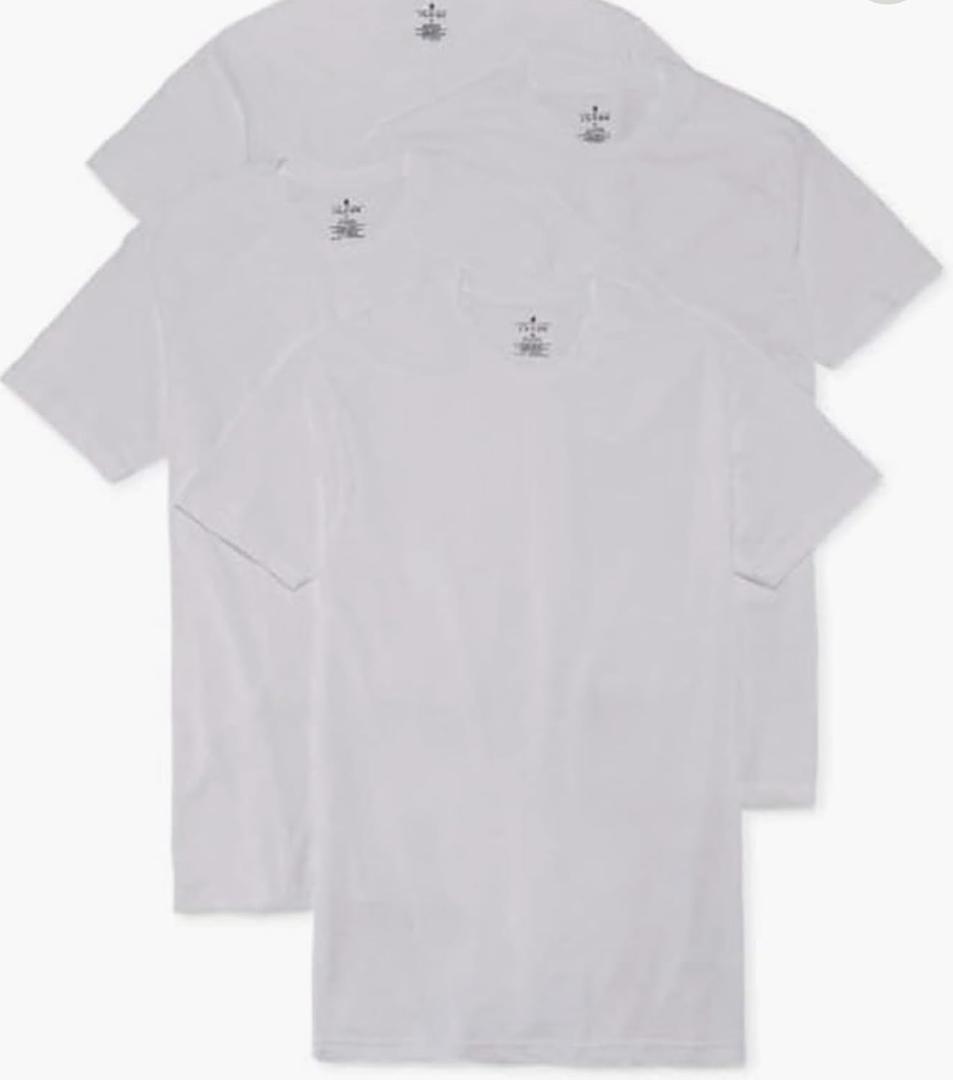 Stafford 4-pk. Heavyweight V-Neck T-Shirts (XL) White