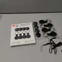 Air Tags for Android,Air Tags-4 Pack Android,2 Year Battery Life,Air Tracker Tags with 4 Case,Google Find Trackers for Google'S Find Hub App,IP65 Waterproof Luggage Tracker for Keys (Black)