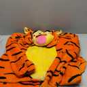 COSUSKET Snug Fit Unisex Adult Onesie Pajamas, Flannel Cosplay Animal One Piece Halloween Costume Sleepwear Homewear (Medium, Orange)