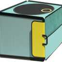 Pet Dog Cat Drying Box, Portable Pet Dryer Cage, Portable Foldable Cat Drying Room Pet Dry Room Pet Hair Dryer, Anti Hair Flying Drying Crate Cage Grooming House Dryer Cage for Pets Cats Dogs(Green)