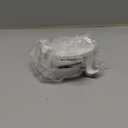 Dcocdeely 5 Pack Round Christmas Stocking Holders Weighted Metal Stockings Hangers Multiple Uses Hanging Hooks Stocking Holders Bases for Fireplace Xmas Christmas Decor (White, 5)