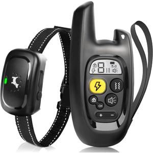 Dog Shock Collar with Remote, Dog Training Collar for Small Medium Large Dogs,