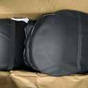 Full Set Car Seat Covers for Mazda CX-5 2013-2026, Waterproof Stain-Resistant Seat Cover, Premium Nappa Leather Seat Protectors with Storage Pockets(Luxury 5 Seats/Black)