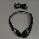 LEVN Open Ear Headphones with Mic, 29g Bluetooth Headset with Microphone, Bluetooth Headphones with Noise Cancelling Mic, Waterproof Non-slip Wireless Headset with Mic for Work, Workout, Driving, Call (Black)