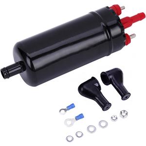 External In Line Fuel Pump 12V Gasoline Fuel Injection Pump 125PSI Inline High Pressure Fuel Pump Replace 0580464070 0580453911 0580463017 0580464023