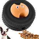 Treat Dispensing Dog Toys, Interactive Dog Puzzle Toys for Boredom Relief & Training, Teeth-Cleaning Chew Toys, Slow Feeders for Small & Medium Dogs