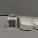 MMIZOO Wrist Blood Pressure Monitor Large LCD Display BP Machine Adjustable Cuff 5.31-7.68 inch Automatic 99x2 Sets Memory with Carrying Case for Home Use (W1681) (White)