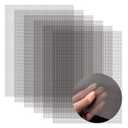 6 Pack 12x8 Inch Stainless Steel Wire Mesh Screen for DIY Projects, Vent, Cage, Garden, Window, Filter - Never Rust