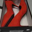 IDIFU IN3 High Heels Pumps Closed Toe Heels Women's Pumps Stiletto Pointed Toe Dress Shoes Wedding Prom Bridal Work Office Bride Guest Trendy Dressy Fashion Comfortable Pump Shoes (8.5)