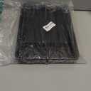 Lifewit Silverware Drawer Organizer, Expandable Utensil Tray for Kitchen, BPA Free Flatware and Cutlery Holder, Adjustable Plastic Storage for Spoons Forks Knives, 8.5-14 x 12", Black