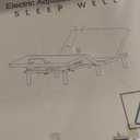 Yiree Full Adjustable Bed Base Frame, Massage & Wireless Remote, Dual USB Ports,Ergonomic Upholstered Bed Frame, Lift Motor, Under Bed Lighting, Independent Head and Foot Tilt