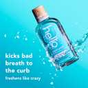 Hello Clean Mint Alcohol Free Mouthwash with Aloe Vera, 17.6 Fl Oz, Antigingivitis Gum Mouthwash with Farm Grown Mint, Fluoride Free, No Alcohol for Zero Burning, Vegan, Minty Oral Rinse, 3 Pack