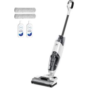 Tineco iFLOOR 3 Breeze Complete Wet Dry Vacuum Cordless Floor Cleaner and Mop One-Step Cleaning for Hard Floors