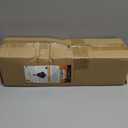 Sunnyglade 21.6 30 LED Halloween Black Spooky Tree Glittered with Purple Lights & 12 Pumpkin Decorations,Battery Powered for Halloween Indoor Tabletop Decoration