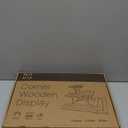 3 Tier Display Stands for Vendor Events, Display Stand Portable for Shop Retail, Display Shelves for Vendors, Candles, Glasses, Glass Jars, Crafts, Jewellery, Black Farmers Market Stand (Corner)