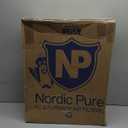Nordic Pure 16x25x4 (15_1/2 x 24_1/2 x 3_5/8) Pleated MERV 12 Air Filters 2 Pack