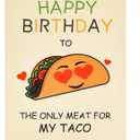 3 x Funny Birthday Card for Husband, Happy Birthday Cards for Boyfriend, Naughty Bday Card Gifts for Men Him with Envelope