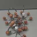 TOPIA HANGER Hoodie Hangers 4-Pack with 6 Cedar Balls, 360Swivel Purse Hanger, Scarf Hanger, Closet Hooks, Handbag Organizer, Bra Hanger, Accessory Organizers for Scarf, Tanktop, Hat, Hoodie CT57C