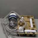 oneisall Dog Grooming Vacuum, Pet Grooming Vacuum with Clipper Nail Grinder, 1.5L Dust Cup Dog deshedding Brush with 7 Tools for Shedding Pet Hair, Home Cleaning(Blue)