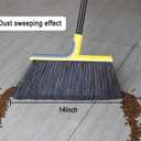 KeFanta Outdoor Broom for Floor Cleaning,58" Heavy-Duty Commercial Broom for Sweeping Concrete Courtyard Garage Patio Indoor Home Kitchen Office Lobby