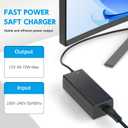 12V Power Cord Compatible with Insignia TV 19" 20" 24" 28" 32"; NS-32E440A13, NS19E310A13, NS19E310NA15, NS24ED200NA14, NS24ED310NA15, NS28D310NA15, NS32DD310NA15 Power Supply Replacement