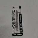 Zebra Pen F-701 Retractable Ballpoint Pen, Stainless Steel Barrel, Fine Point, 0.8mm, Black Ink, 1-Pack (29411)