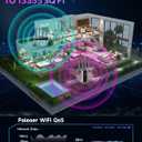 2025 WiFi Extender Signal Booster up to 20k sq. ft and 88+ Devices, Internet Booster for Home, Wireless Internet Repeater and Signal Amplifier w/Ethernet Port, 15X Faster Access Point
