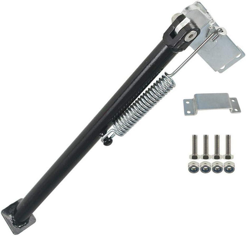 Universal 14" KICKSTAND Motorcycle Clamp On Side Kick Stand Dirtbike HEAVY DUTY FOR CR125 CR250 CR500 KX125 KX250 KX500