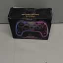 ELISWEEN Wireless Switch Controller with USB Receiver for Nintendo Switch/OLED/Lite, Replacement for Nintendo Switch Pro Controller, PC/Android/iOS, with Turbo, Vibration, Wake-up, Screenshot