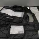 Veken 10 Set/8 Set Packing Cubes for Travel Essentials, Suitcase Organizer Bags in 4 Sizes, Carry-On Luggage Accessories with Large Laundry & Toiletry Bag, Must-Have for Airplane, Road Trip & Camping (Black)