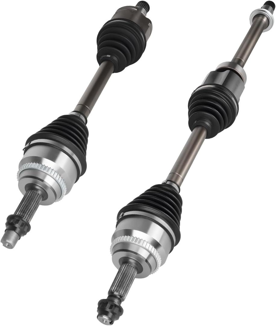 TadaMark New Front Left & Right CV Axle Shaft, Not for Hybrid, FWD Only
