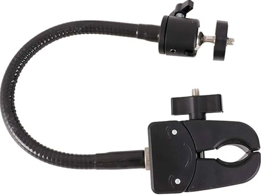 Heavy-Duty Clamp with Metal Flexible Hose Set - Lazy Phone Holder for Bed, Overhead Shooting Tablet Stand, Desktop Universal Phone Live Streaming Stand