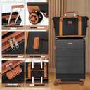 Cobens Luggage Sets 5 Piece with Spinner Wheels, 20/24/28inch