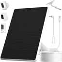 6W Solar Panel for Ring Spotlight Cam Battery & Stick Up Cam Battery, High-Efficiency Solar Charger with 360 Adjustable Retractable Bracket & 10ft Cable